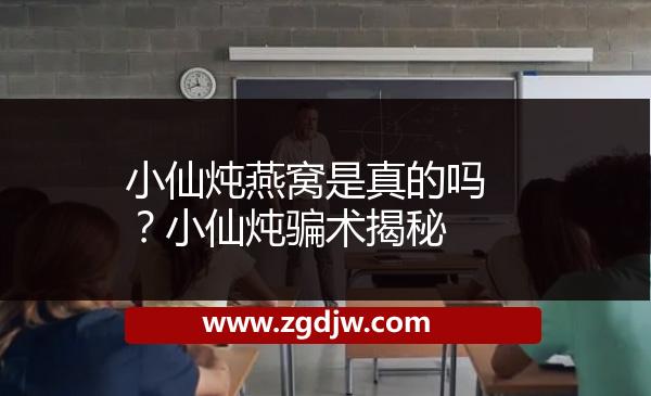小仙燉燕窩是真的嗎？小仙燉騙術(shù)揭秘 