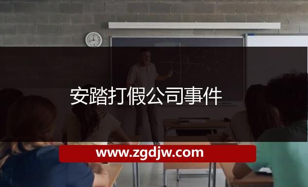 安踏打假公司事件 